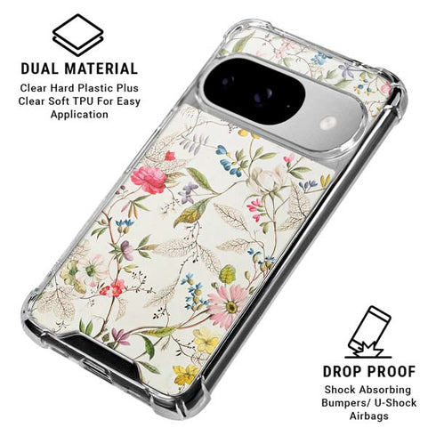 Wildflowers by William Kilburn Google Pixel 10 Clear Case